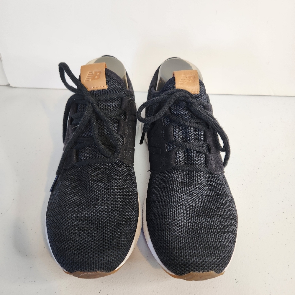 New Balance Shoes Womens 8.5 Cruz V2 Running Sneakers WCRUZKB2 Black Fabric - Picture 4 of 9